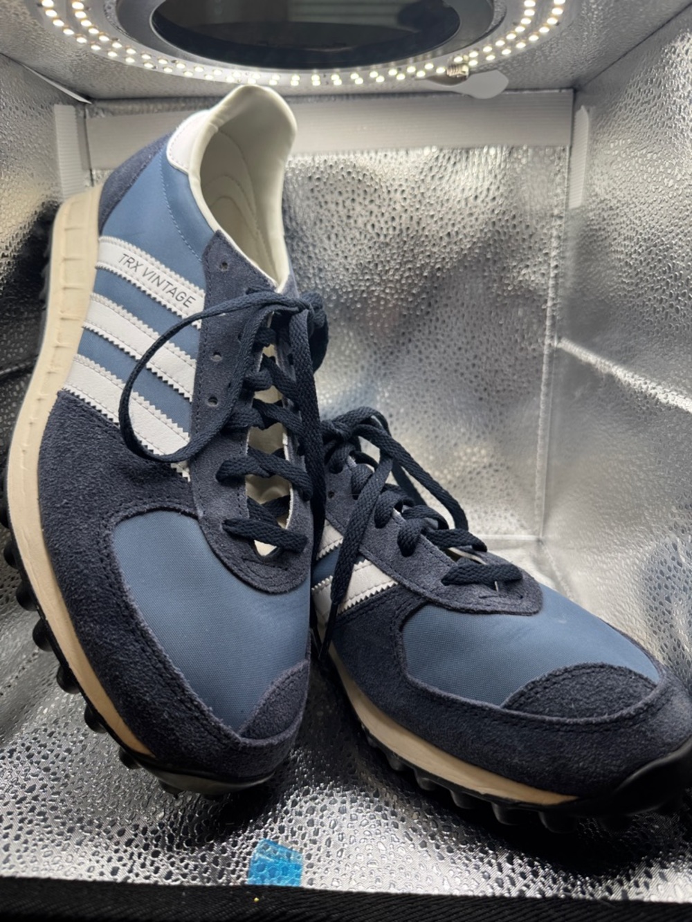 adidas TRX Vintage Navy and White Men’s Sneaker